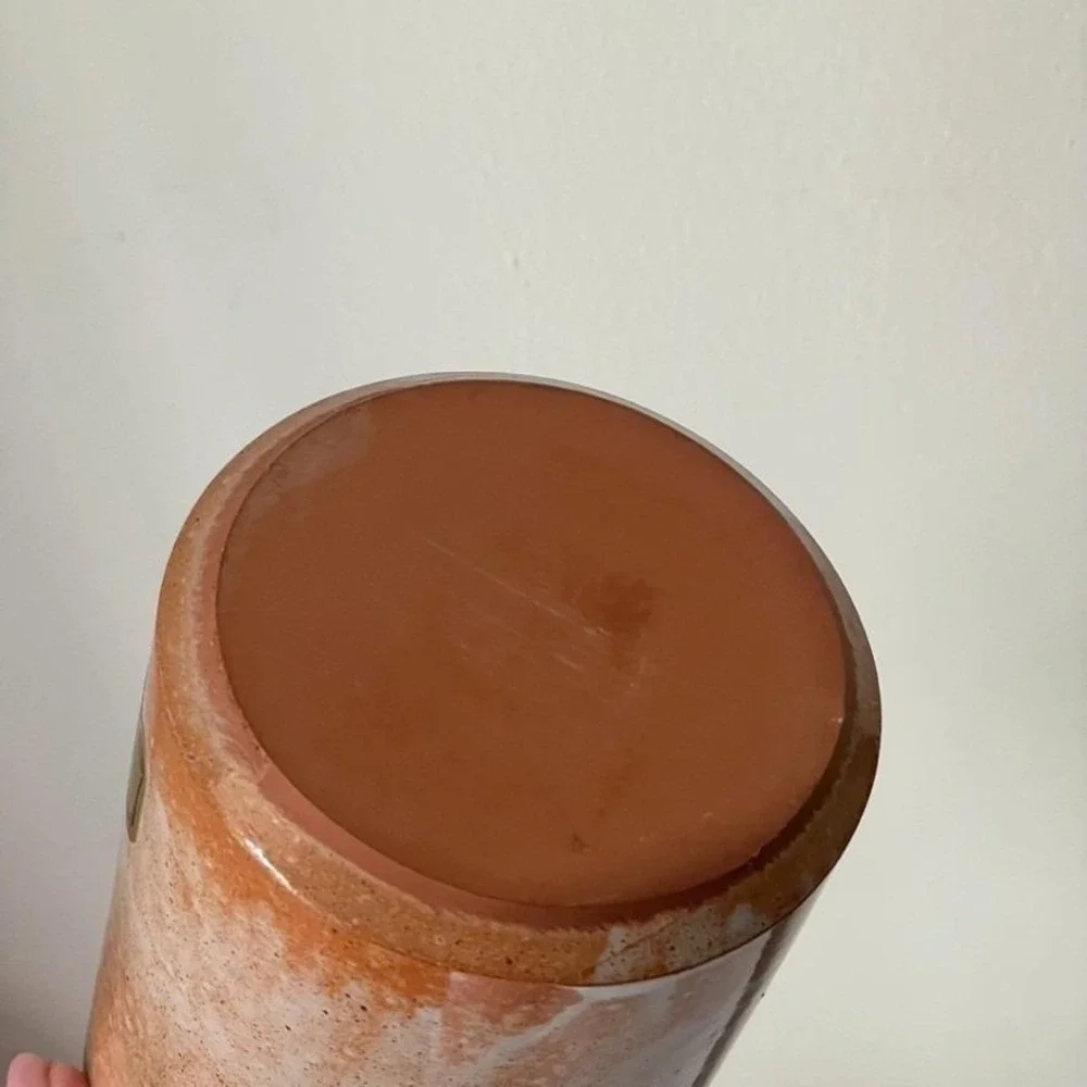 Vintage French Herbes de Provence Ceramic Canister Cork Lid Made in France
